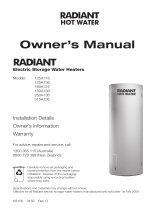 Radiant 160A136 Owner's manual