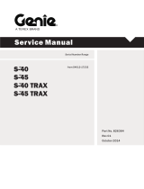 Genie S-40 TRAX User manual