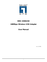 LevelOne WNC-0306USB User manual