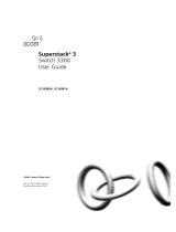 3com 3C16981A - SuperStack 3 Switch 3300 User manual