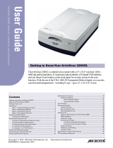 Microtek ArtixScan 3200XL User manual