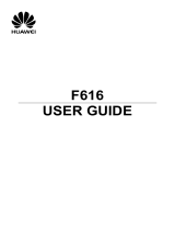 Huawei F616 User manual