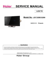 Haier LEC32B33200 User manual