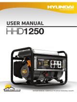 Hyundai HHD1250 User manual