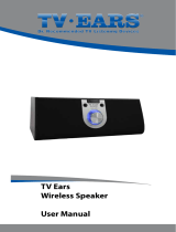 TV Ears Wireless Speaker User manual