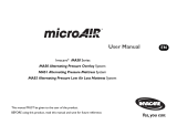 Invacare MicroAIR MA51 User manual