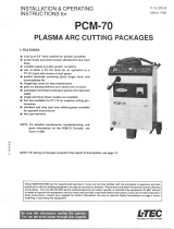 ESAB PCM-70 Plasma Arc Cutting Packages Installation guide
