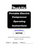 Makita MAC3001 Owner's manual