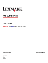 Lexmark M5163 User manual