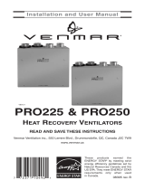 Venmar PRO250 User guide