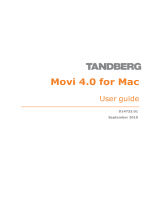 TANDBERGMOVI 4.0 - FOR MAC