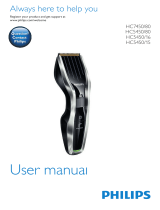 Philips HC7450/80 User manual