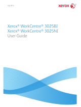Xerox 3025 User manual