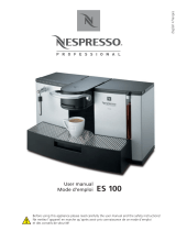 Nespresso ES 100 User manual