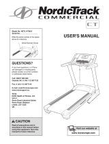 NordicTrack Commercial CT User manual