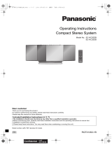 Panasonic SCHC35DBEB Owner's manual