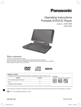 Panasonic DVD-LS92 User manual