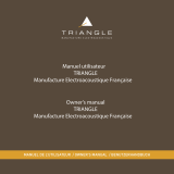Triangle Altea Owner's manual