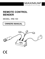 Maximum IRB-100 Owner's manual