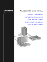 Adaptec SCSI Card 29320ALP-R Installation guide