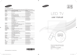 Samsung UE32F4000 User manual