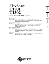 Eizo L560T-CB Owner's manual
