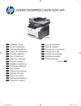 HP LaserJet Enterprise 500 color MFP M575 Installation guide