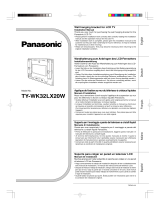 Panasonic TY-WK32LX20W Wandhalterung User manual