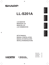 Sharp LLS201A Owner's manual
