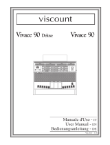 Viscount Vivace 90 User manual