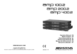 JBSYSTEMS AMP 100.2 Owner's manual