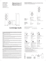 Cambridge Audio Aeromax Owner's manual
