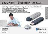 Belkin ADAPTATEUR USB BLUETOOTH #F8T009FR Owner's manual