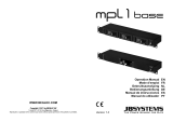 JBSYSTEMS MPL 1 BASE Owner's manual