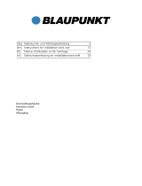 Blaupunkt 5DB66250 Owner's manual
