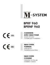 M-system BPRF 960 Owner's manual