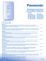 Panasonic WHUD14CE8 Operating instructions