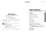 Sony VPL-PX41 Owner's manual