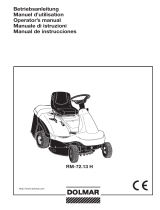 Dolmar RM-72.13 H Owner's manual