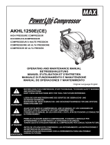 Max AKHL1250E(CE) Owner's manual