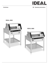 MyBinding MBM Triumph 4860ET Automatic Programmable Paper Cutter User manual