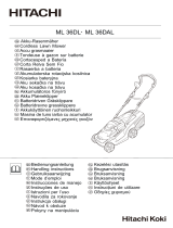 Hitachi Koki ML36DL User manual