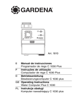 Gardena Water Computer Plus C 1030 User manual