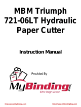 MyBinding MBM Triumph 721-06LT User manual