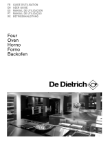 De Dietrich DOP7350W Owner's manual