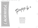 LAGRANGE POPP Y Owner's manual
