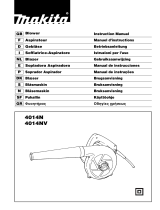 Makita 4014NV Owner's manual