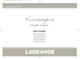 LAGRANGE FROMAGERE Owner's manual