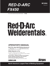 Lincoln Electric Red-D-Arc FX450 Operating instructions