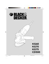 BLACK+DECKER KG75 Owner's manual